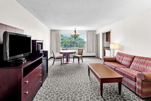 Premium bedding, pillow-top beds, in-room safe, desk