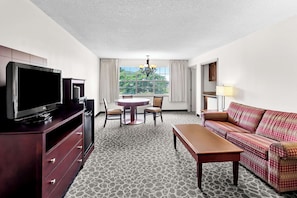 Premium bedding, pillow-top beds, in-room safe, desk