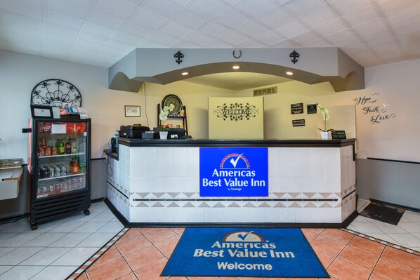 Check-in/check-out kiosk
