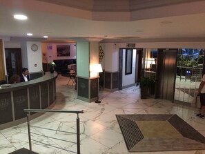 Interior entrance