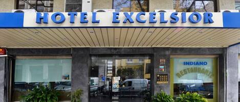 Majoituspaikan julkisivu