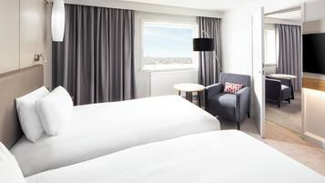 1 habitación y ropa de cama hipoalergénica