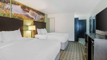 Room, 2 Queen Beds, Accessible, Non Smoking | Hypo-allergenic bedding, in-room safe, laptop workspace, blackout drapes