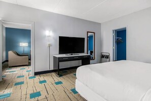 Premium bedding, memory foam beds, individually furnished, desk