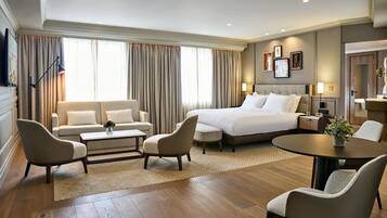 Seprai premium, brankas, meja kerja, dan ruang kerja ramah laptop