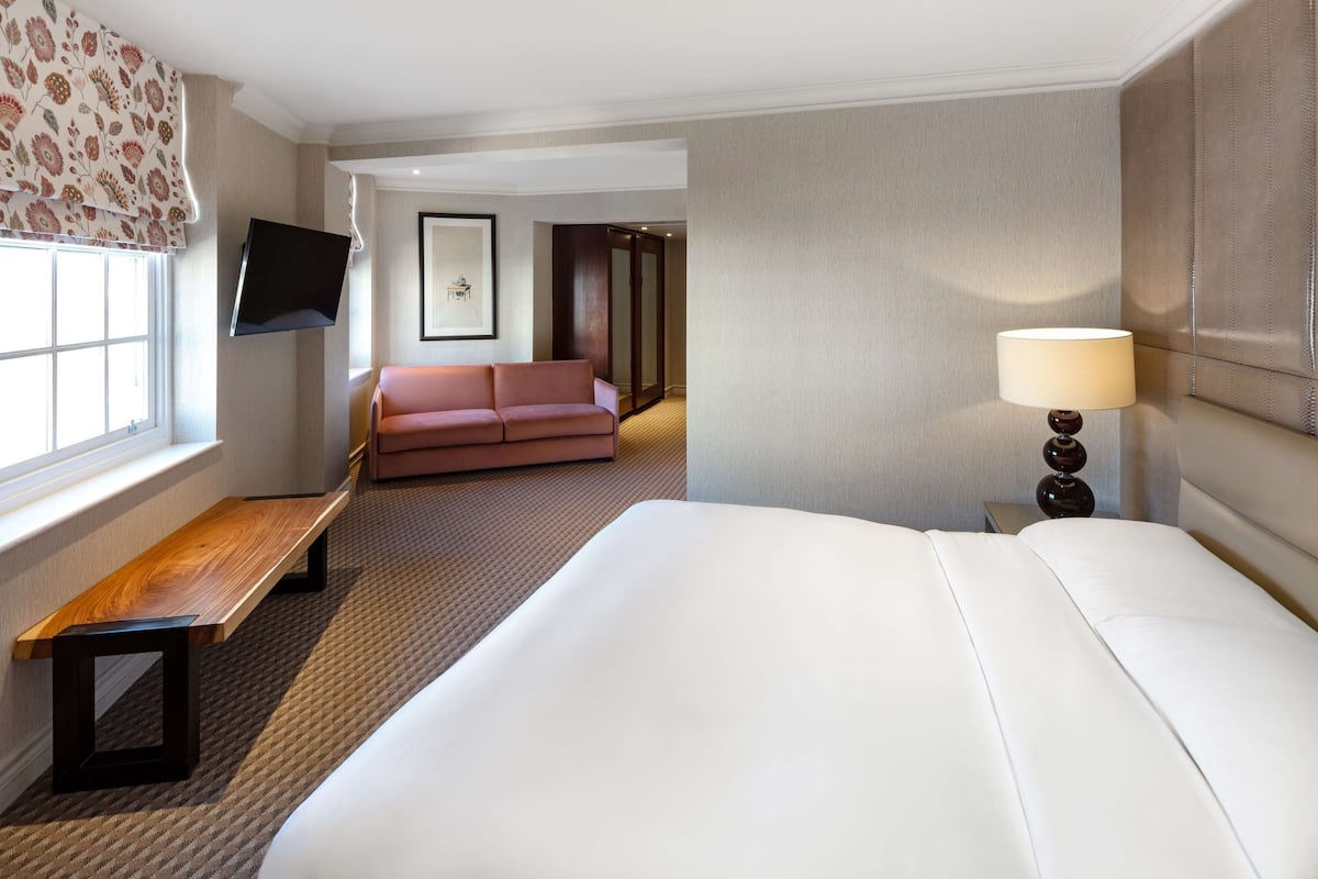 1 habitación y ropa de cama de alta calidad