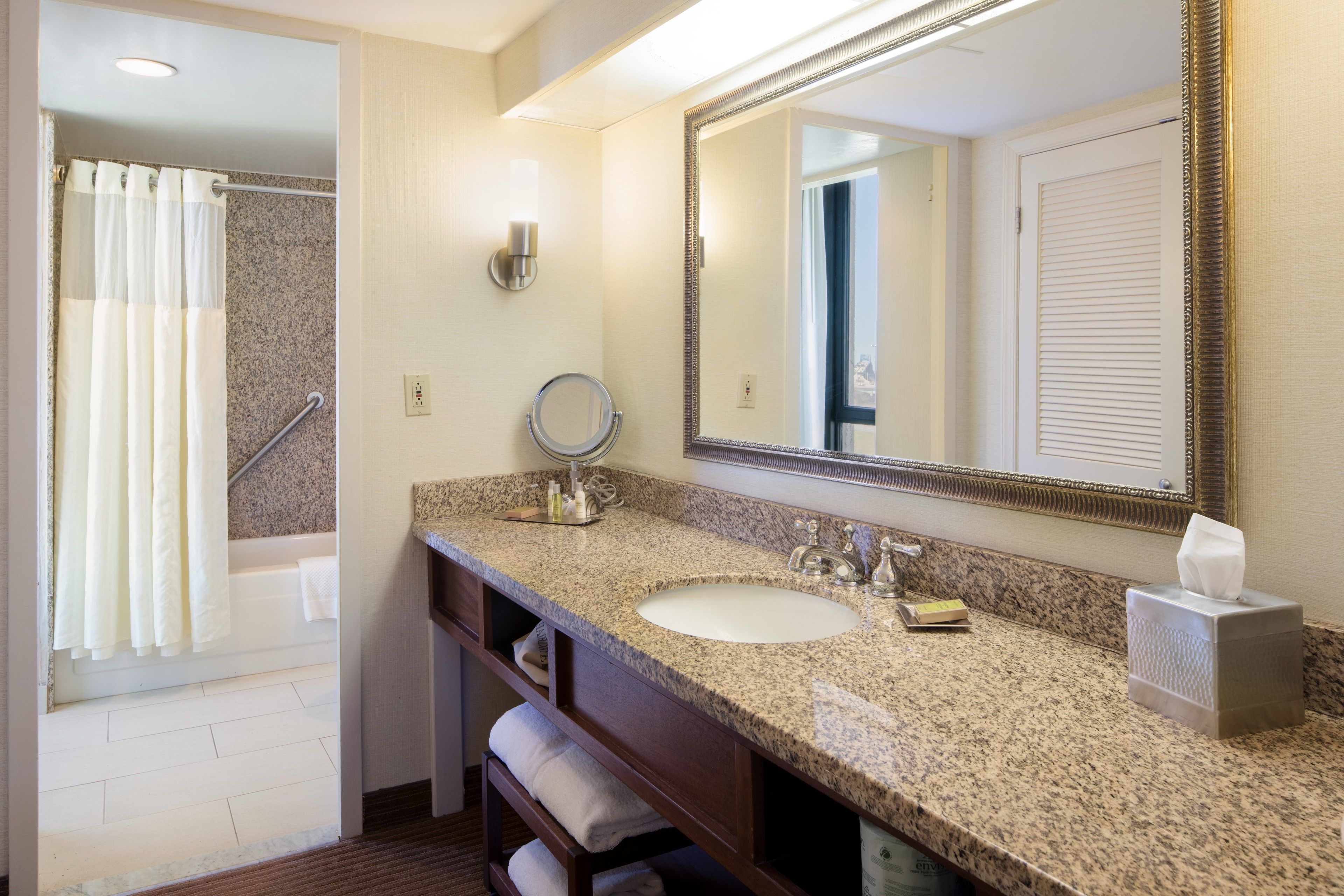 free toiletries, hair dryer, towels, soap