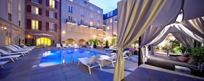 Outdoor pool, cabanas (surcharge), sun loungers