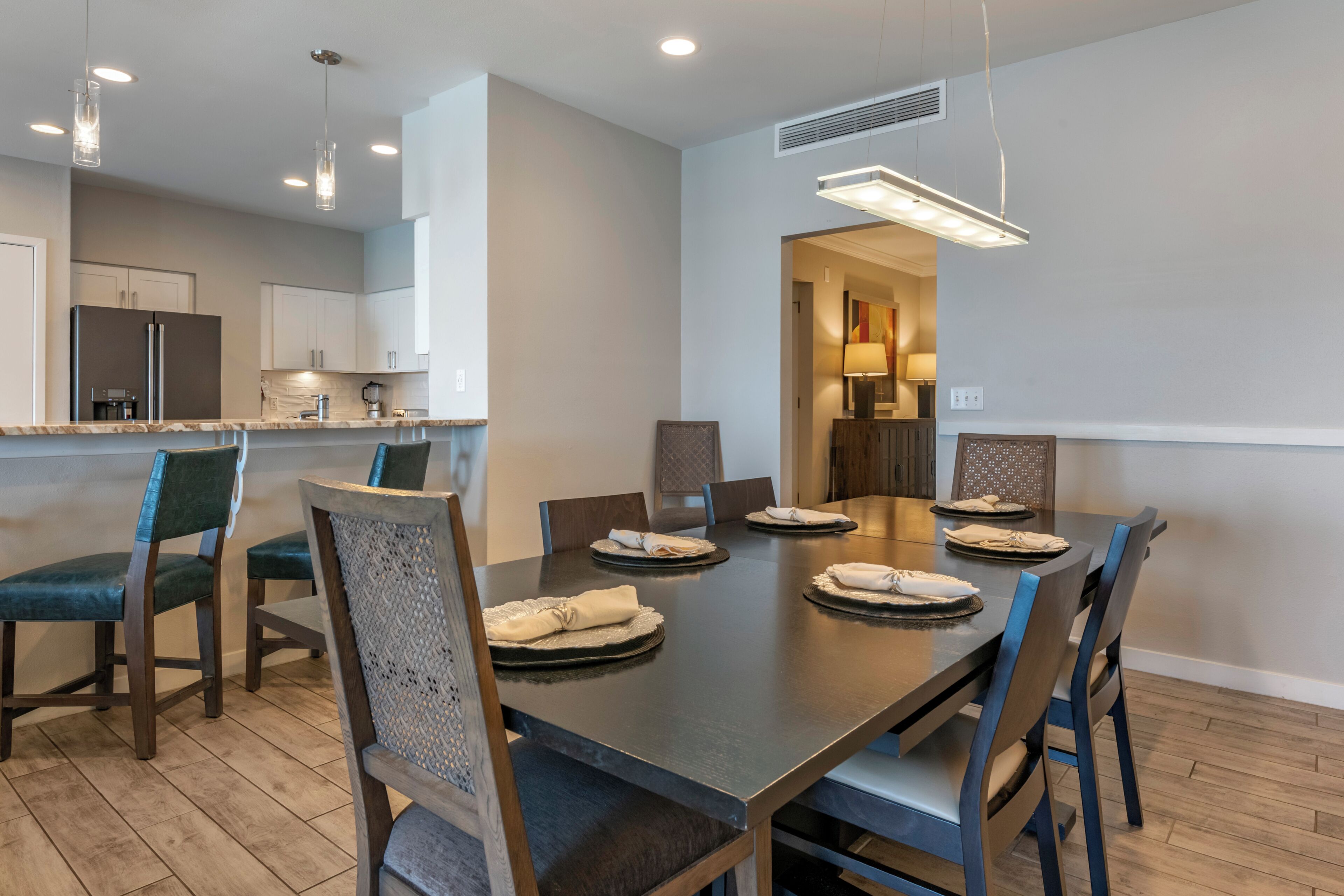 4 Bdrm Oceanfront Presidential Ste 3 Kg 2 Twn | Esszimmer
