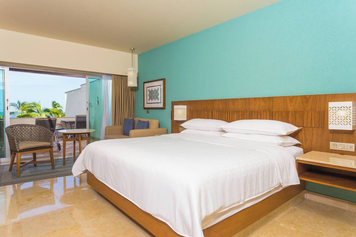 Deluxe-Zimmer, 1 King-Bett, Terrasse, Meerblick (Terrace)