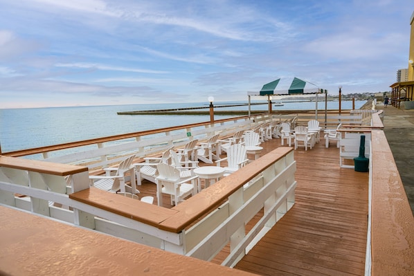 Bar sur la plage