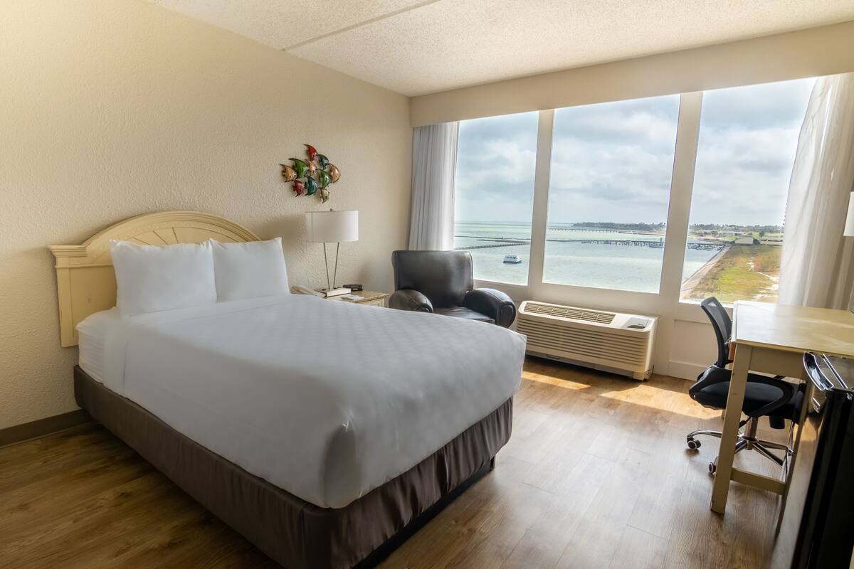 Room, 1 Double Bed | Desk, laptop workspace, blackout drapes, iron/ironing board