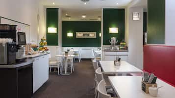 Daily buffet breakfast (EUR 16 per person)