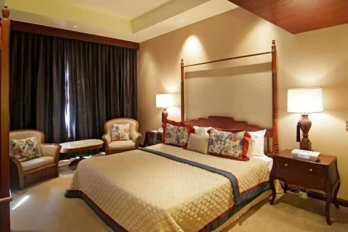 In-room safe, desk, blackout curtains, iron/ironing board