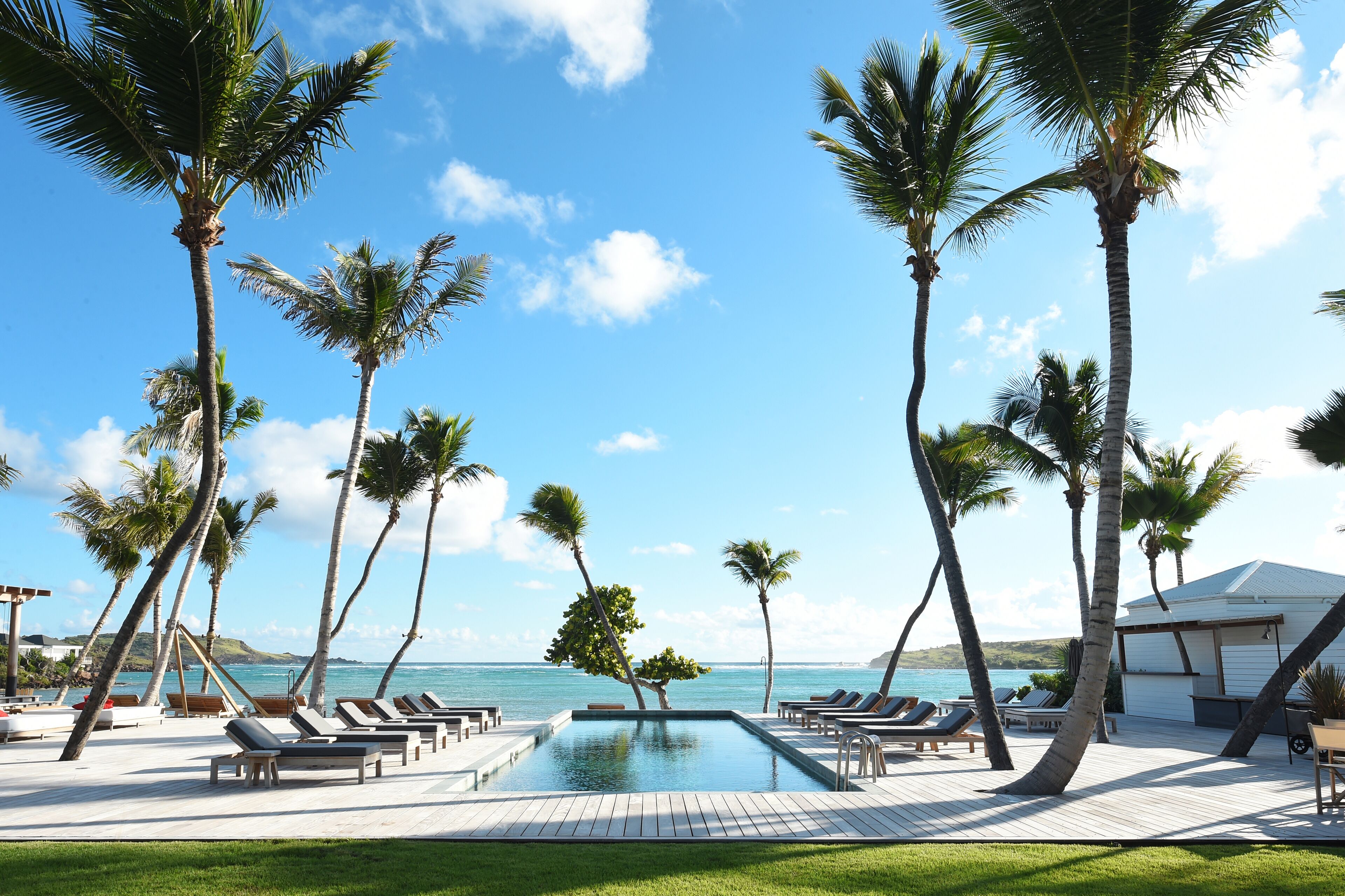 Blick auf den Garten