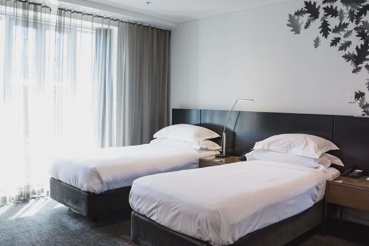 Premium bedding, pillowtop beds, minibar, in-room safe