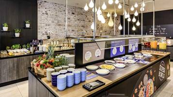 Daily buffet breakfast (EUR 25 per person)