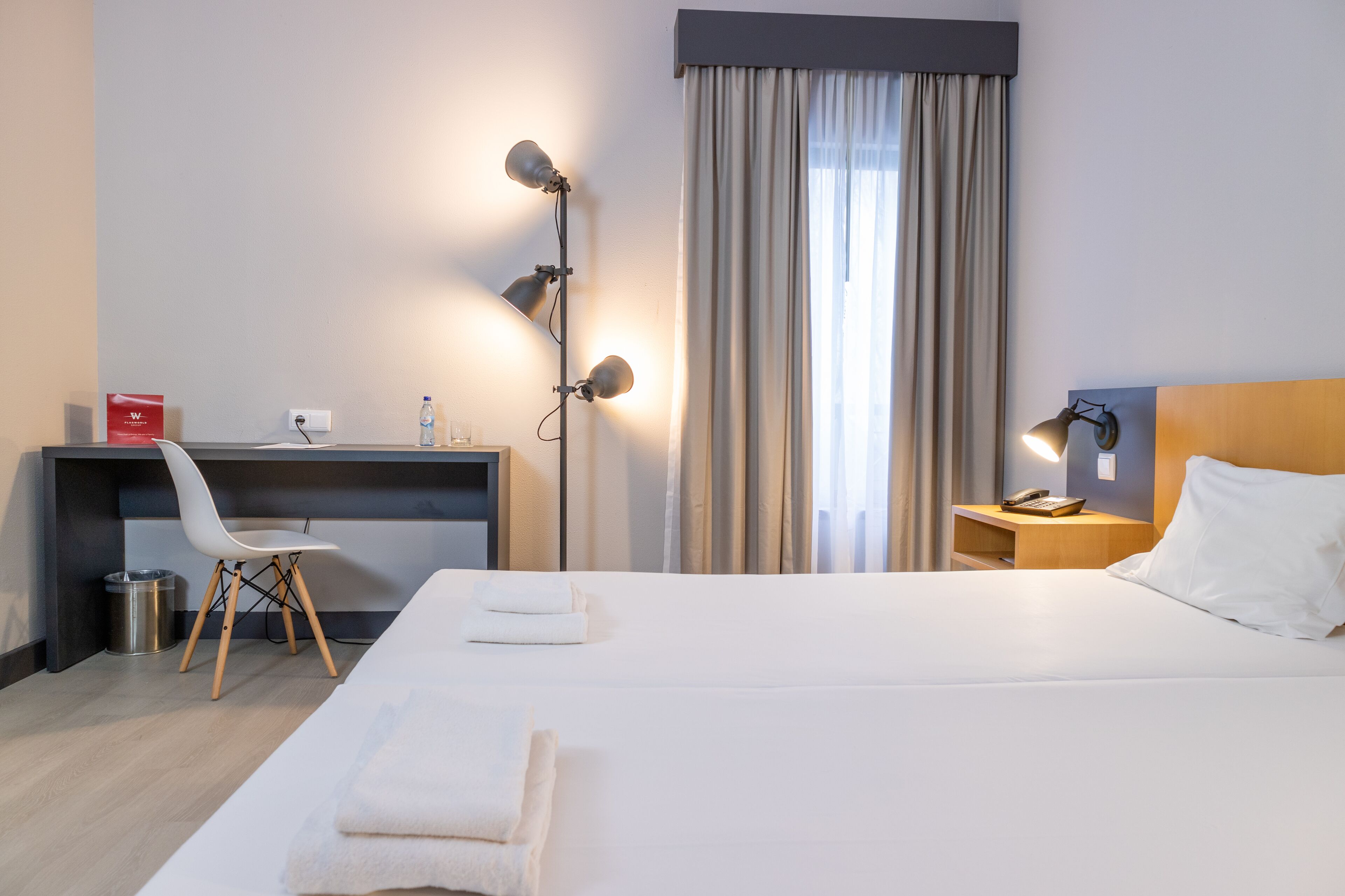 superior twin room | desk, blackout curtains, soundproofing, free wifi