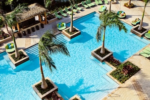 2 outdoor pools, open 7 AM to 7 PM, pool cabanas (surcharge) - Aruba Marriott Resort & Stellaris Casino (Noord)