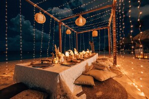 Área de bodas al aire libre