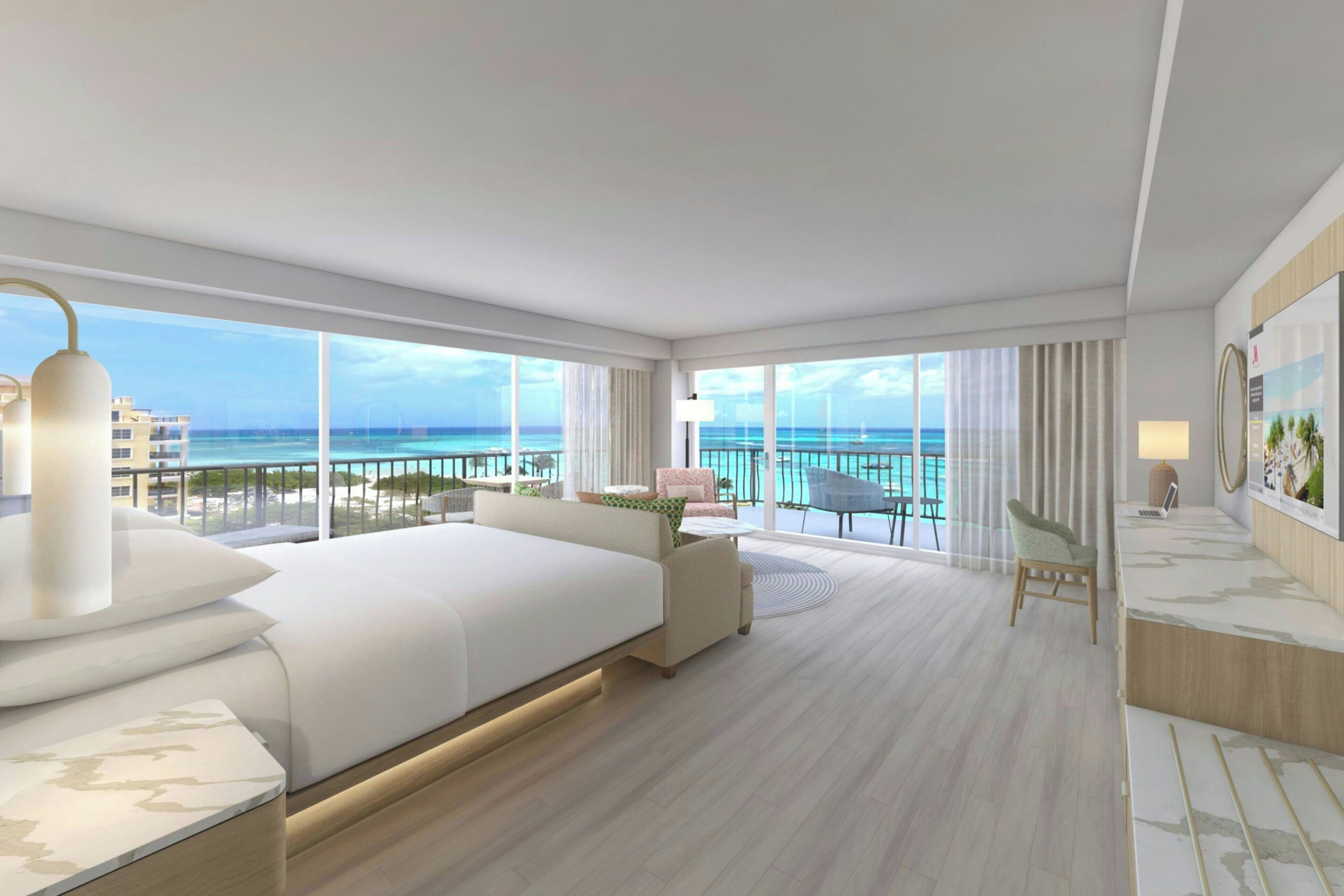 1 bedroom, premium bedding, down comforters, in-room safe