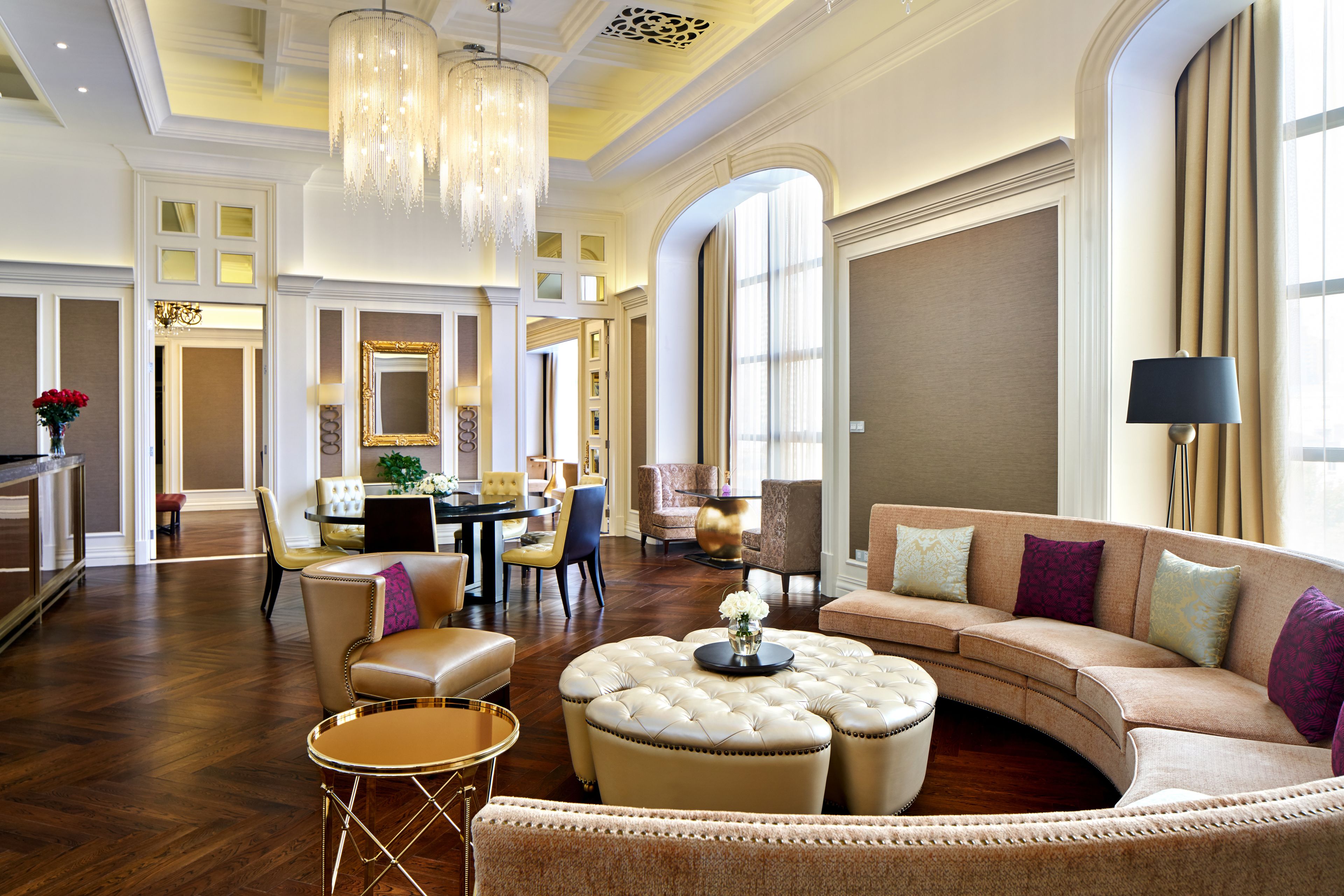 Down duvets, minibar, in-room safe, desk