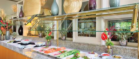 Dagelijks ontbijtbuffet (EUR 20 per persoon)