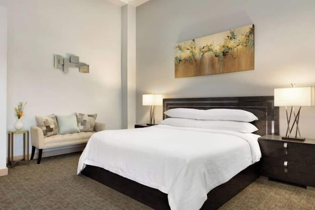1 bedroom, in-room safe, iron/ironing board, free cots/infant beds
