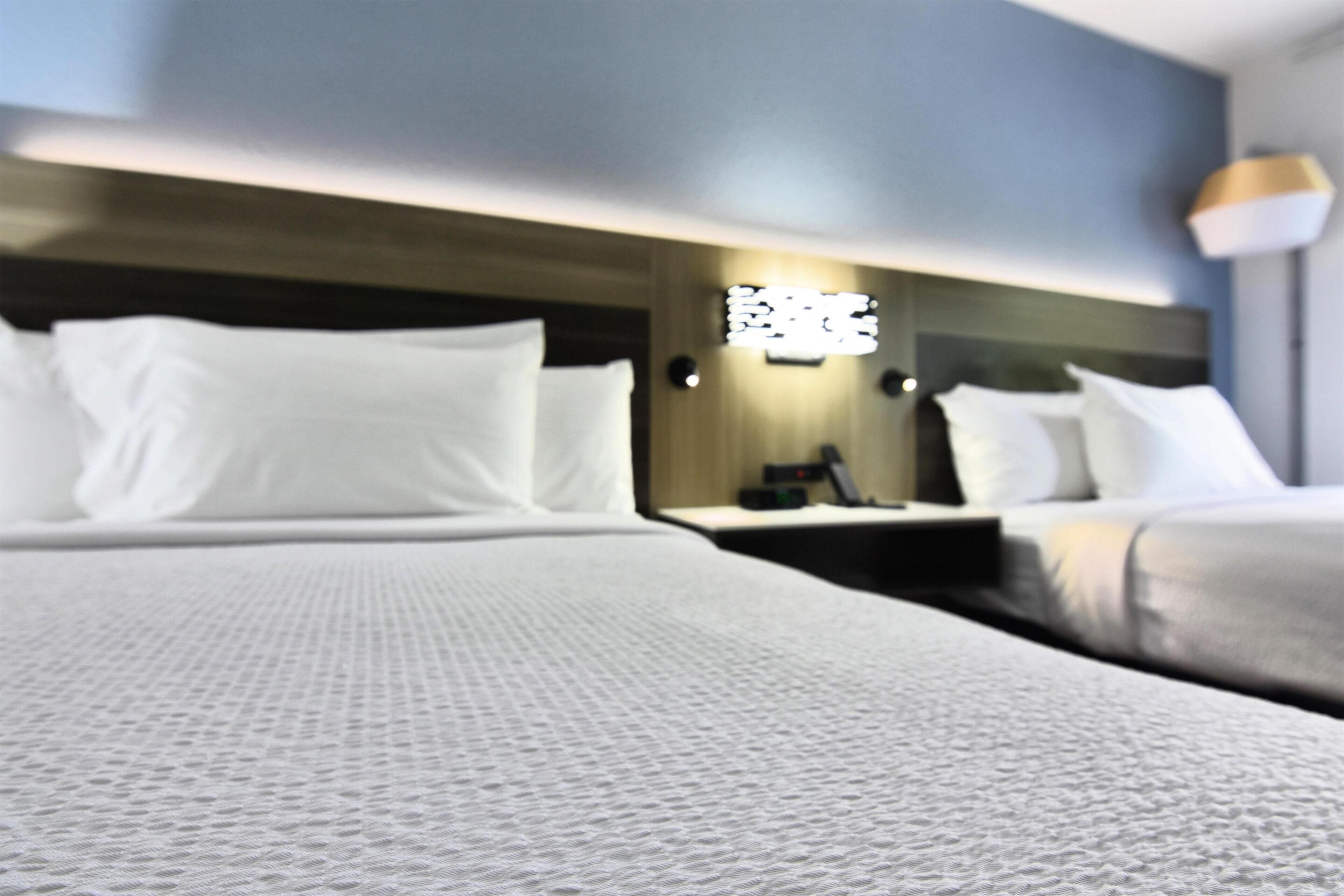 高級 寝具、羽毛の掛け布団、低反発ベッド、セーフティボックス (室内)