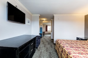 Deluxe-Zimmer, 2 Queen-Betten | Schreibtisch, Bügeleisen/Bügelbrett, kostenloses WLAN, Bettwäsche