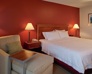 In-room safe, desk, laptop workspace, iron/ironing board