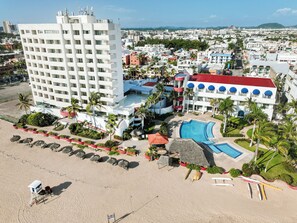 Blick von der Unterkunft