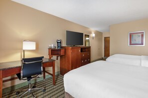 Standard Room, 2 Queen Beds, Non Smoking (Pet Friendly) | In-room safe, desk, laptop workspace, blackout drapes