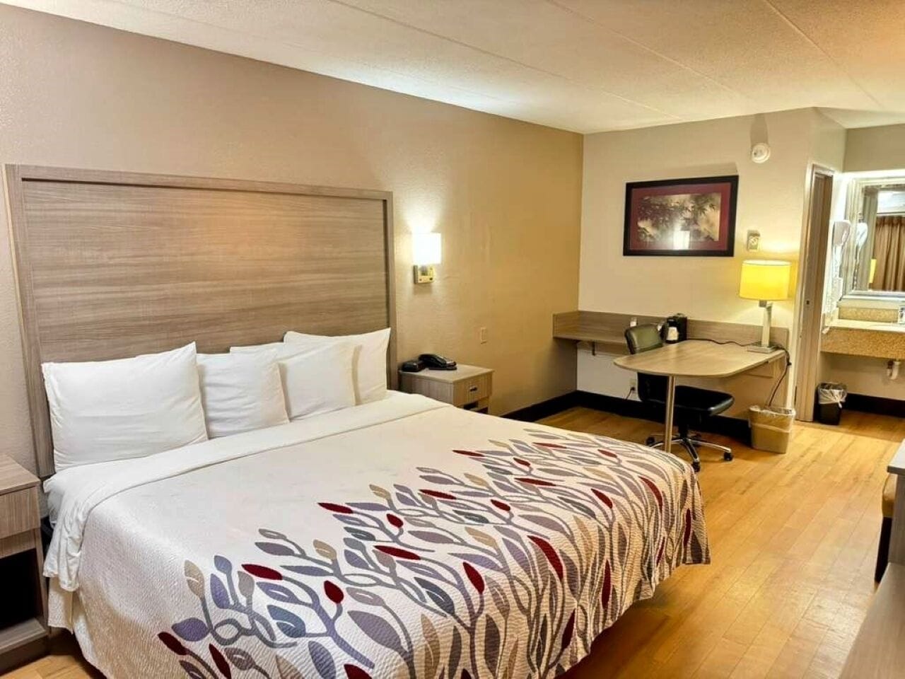 Superior Room, 1 King Bed (Smoke Free) | Premium bedding, desk, laptop workspace, blackout drapes