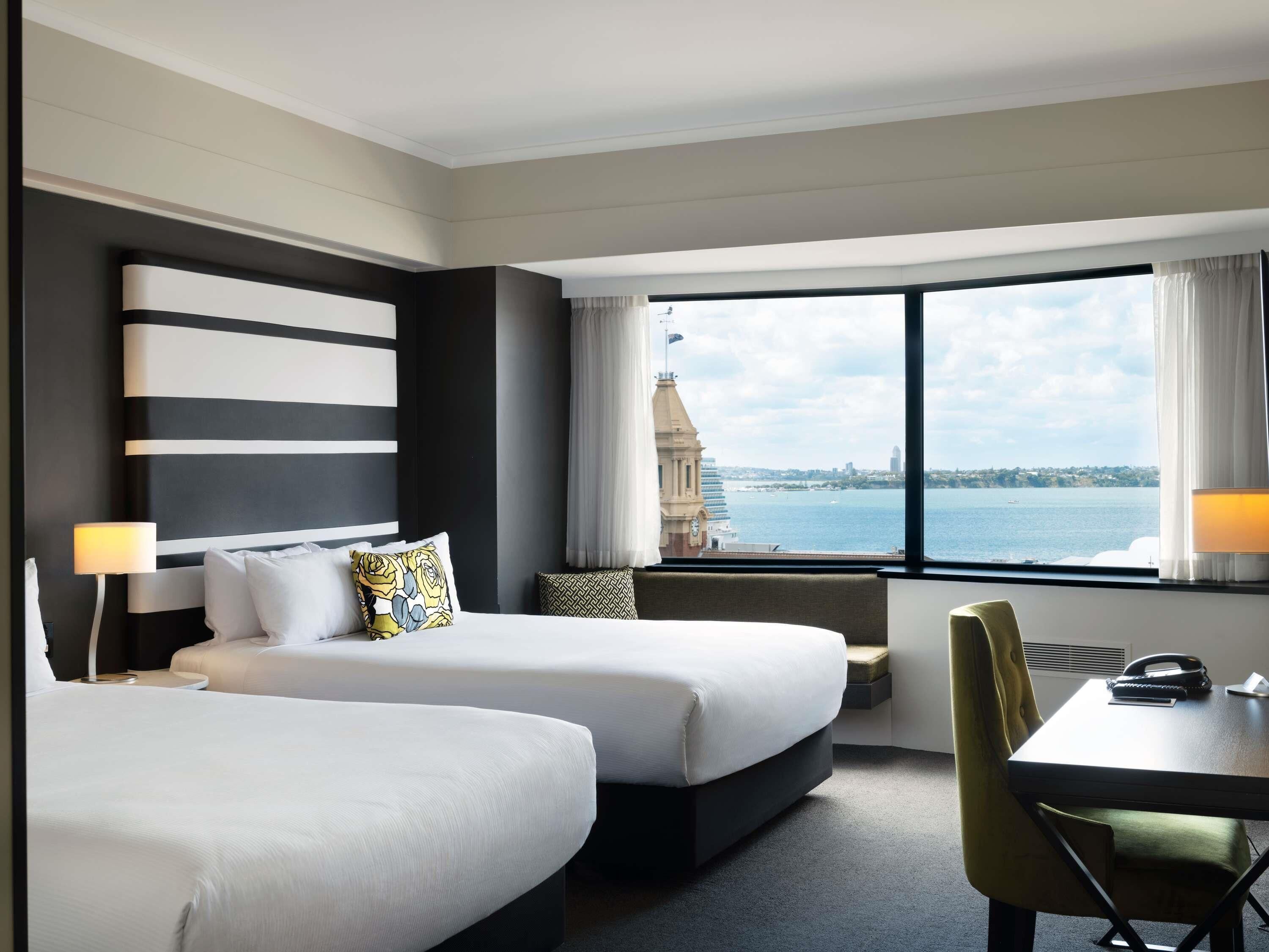 In-room safe, desk, laptop workspace, blackout curtains