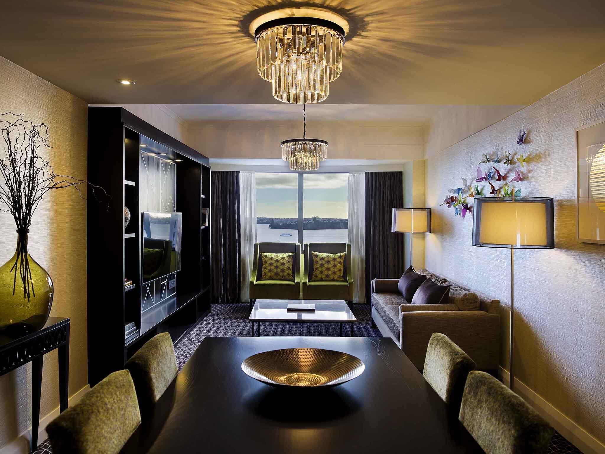 Executive Suite, 1 King Bed, Ocean View | In-room safe, desk, laptop workspace, blackout drapes