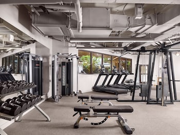 Fitness center at Mayfair House Hotel & Garden