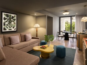 Suite – grand, 1 soverom | Sengetøy i egyptisk bomull og sengetøy av topp kvalitet