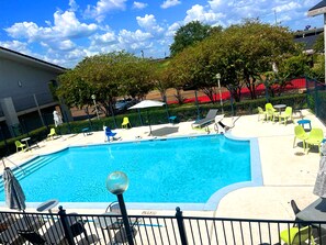Seasonal outdoor pool