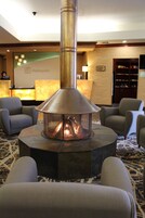 Sala de estar en el lobby