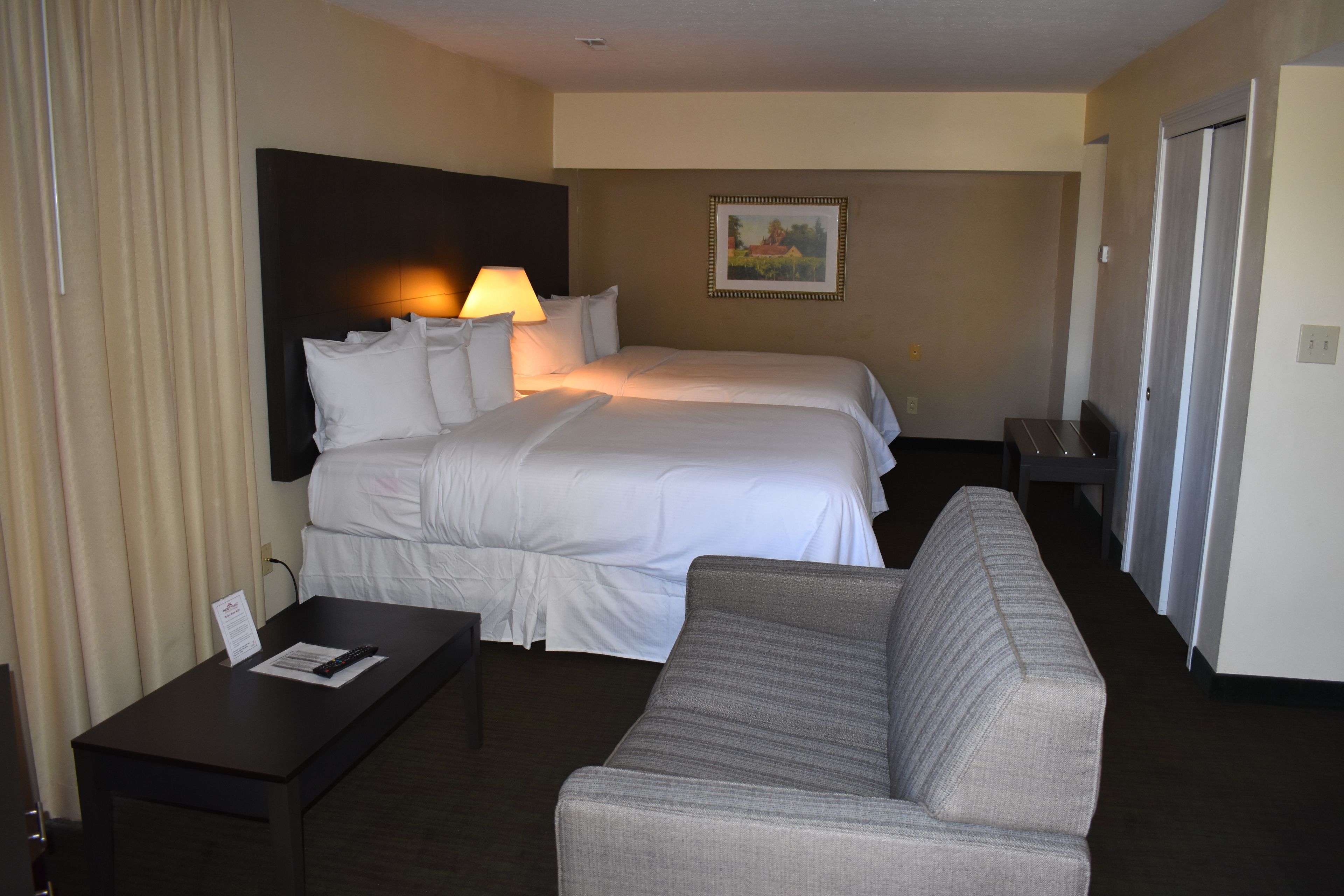 Studio Suite, 2 Queen Beds, Non Smoking | In-room safe, desk, iron/ironing board, free cots/infant beds