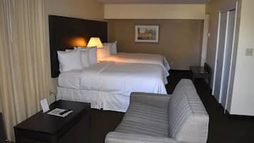 Studio Suite, 2 Queen Beds, Non Smoking | In-room safe, desk, iron/ironing board, free cots/infant beds
