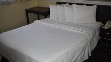 In-room safe, desk, iron/ironing board, free cribs/infant beds