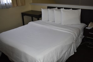 In-room safe, desk, iron/ironing board, free cribs/infant beds
