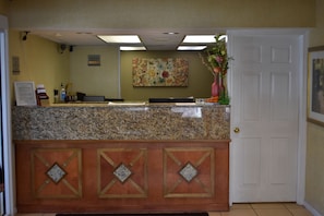 Check-in/check-out kiosk