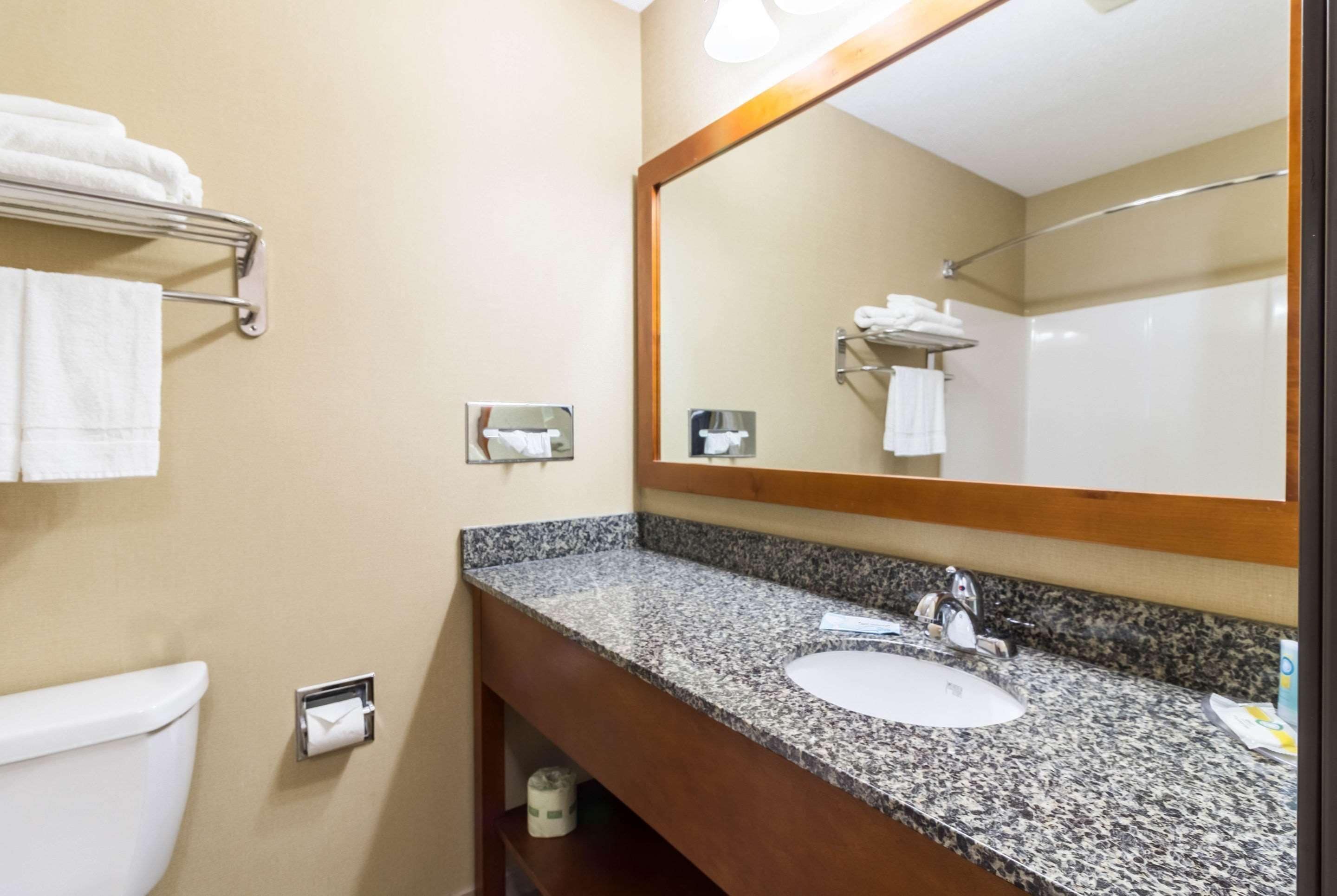 standard room, 1 queen bed, non smoking | bathroom | combined shower/bathtub, free toiletries, hair dryer, towels