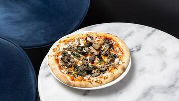 Breakfast, lunch and dinner served