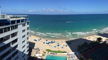 Vista a la playa o al mar