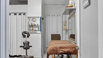 Tratamientos corporales, tratamientos faciales, 2 salas de tratamiento