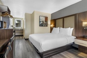 Standardzimmer, 1 Queen-Bett, barrierefrei, Kühlschrank und Mikrowelle